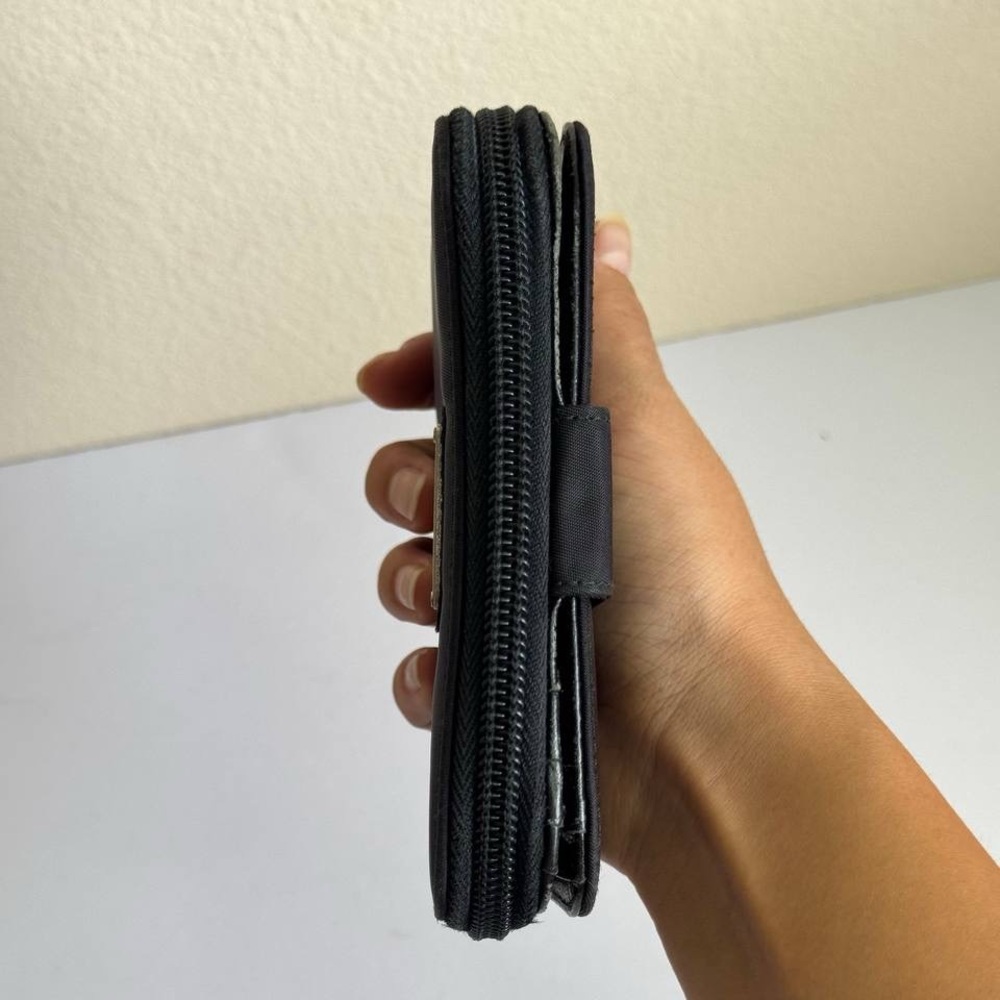 Prada Nylon Black Zip Around Wallet - Picture 5 of 12